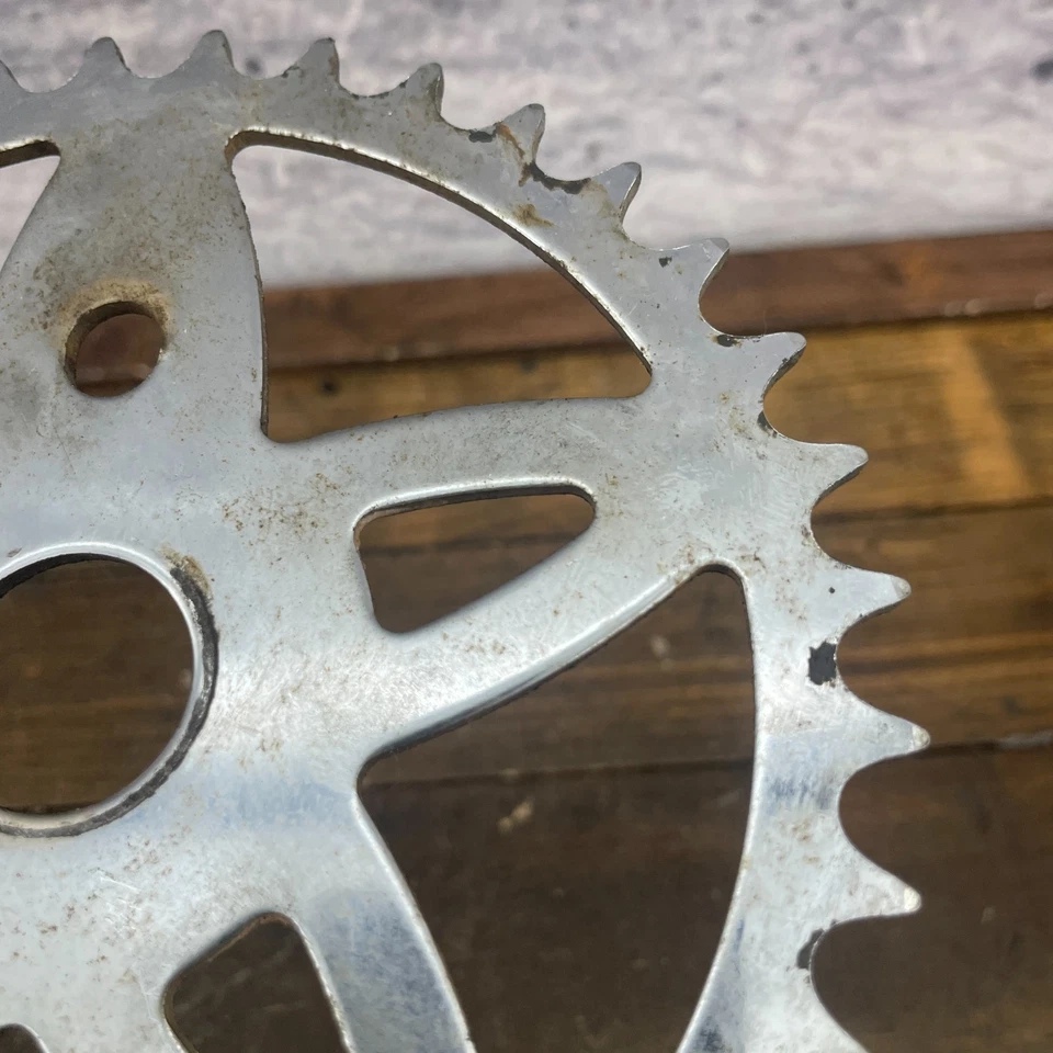 Vintage Steel Sprocket 36 Tooth Steel 36 Muscle Bike Cruiser Klunker Moto - Image 3 of 4