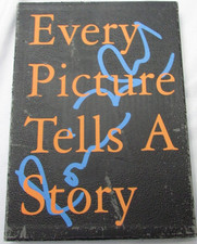 RONNIE WOOD EVERY PICTURE TELLS A STORY AUTOGRAPHED LTD ED #53 COVER SHOWS WEAR