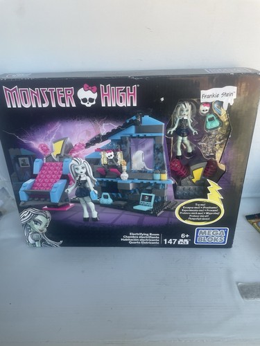 MEGABLICKS MONSTERS HIGH FRANKIE STEIN SET RETIRED 2015 NEW SEALED RARE SET - Picture 20 of 24