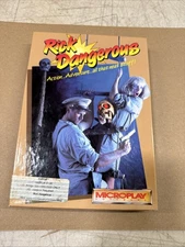 Rick Dangerous By Microplay 1989 ~ Original Boxed Amiga Game Complete