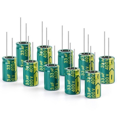 10V-400V Hochfrequenz Radialelektrolyt Kondensator mit niedrigem ESR 1uF-3300uF