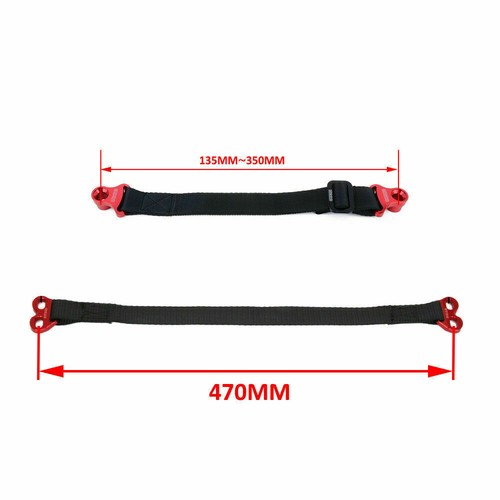 Tow Rope Rescue Pull Belt Adjustable 18.50" Front 18.50" 12.79" Strap - Picture 5 of 11