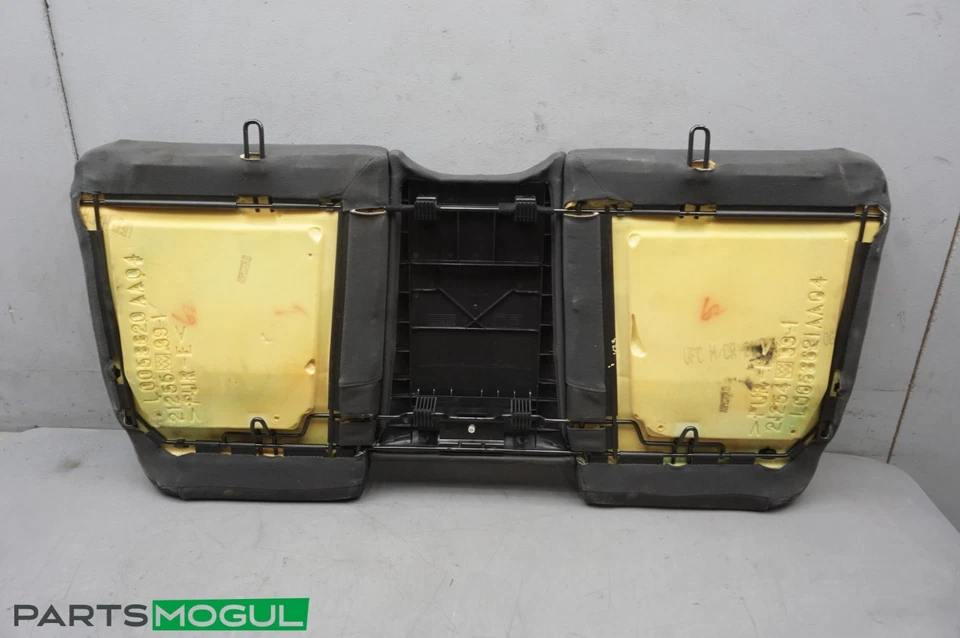 Cojín trasero Jaguar XK X150 2007-2009 cuero superior negro L0058620 OEM Foto 2 de 4