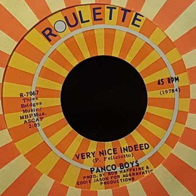 Panco Boys - Very Nice Indeed / Sweet Talk, Sweet Walk, 7'', (Vinyl)