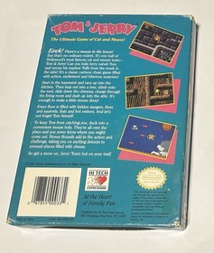 🐱🐭 NES Tom & Jerry: Cat and Mouse - AUTHENTIC BOX + Cart - 1991 Classic!