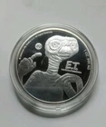 2022 Niue E.T. 40th Anniversary 1 oz BU Fine Silver Coin - in direct fit capsule