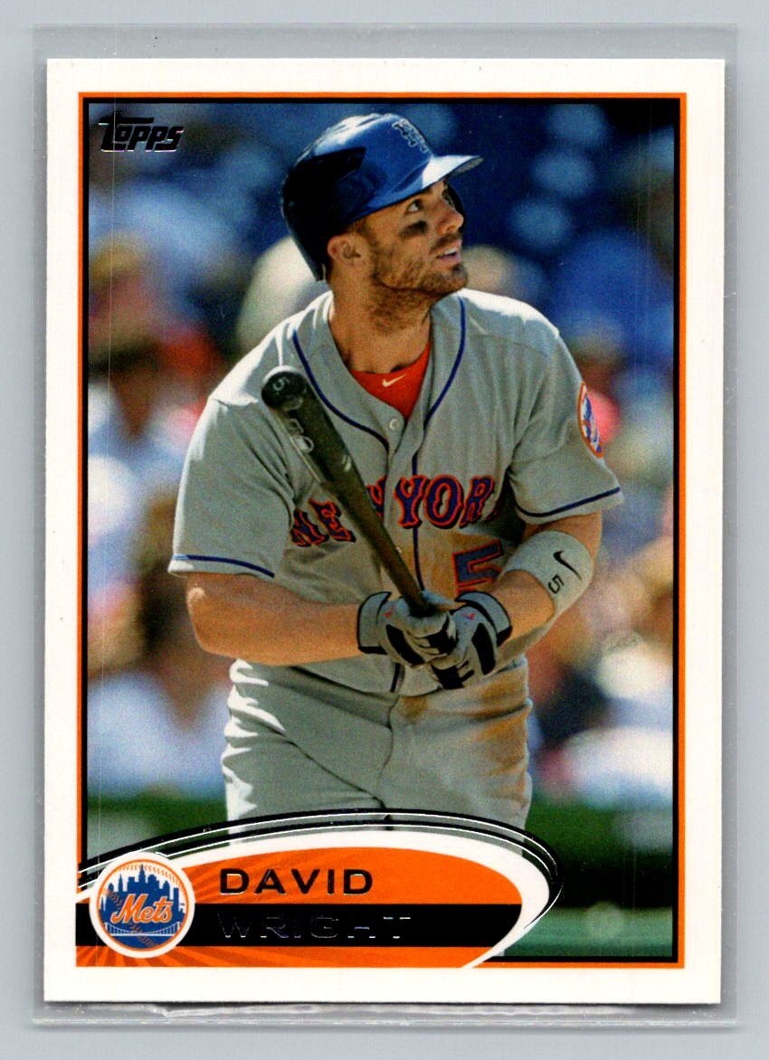 2012 Topps #240a David Wright New York Mets