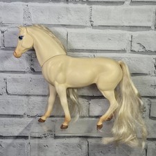 Barbie Nibbles Horse 11" Figure Toy Vintage Mattel 1995 Moving Head Palomino 
