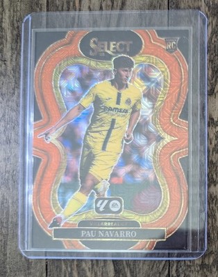 2025-26 Panini Select La Liga Pau Navarro Orange Mojo 114/199 RC Villarreal CF