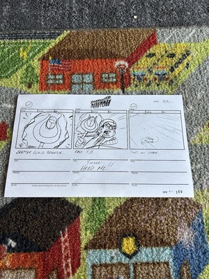 Danny Phantom 2004 Storyboard Original Copy Nickelodeon Page 210