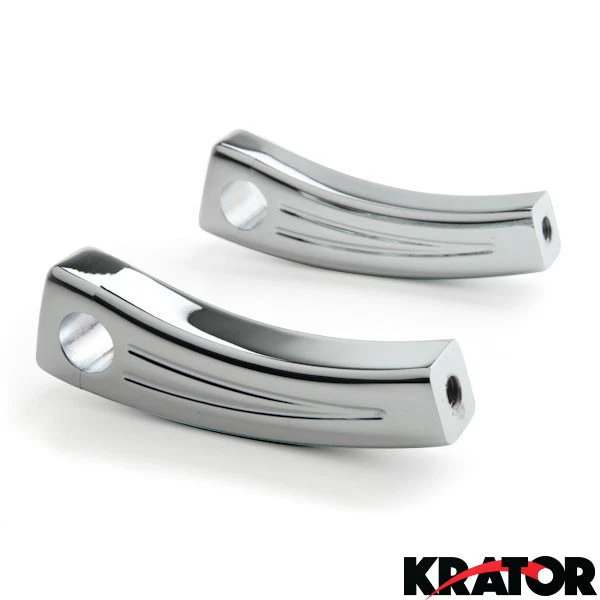 Elevador de manillar cromado de 5,5" para Honda VTX 1800 TIPO C R S N F T RETRO Foto 2 de 4