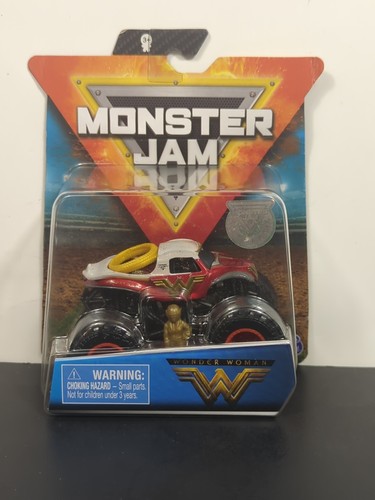 Spin Master Monster Jam Wonder Woman 2019 nuevo en caja con flexión auténtica para hombre - Imagen 2 de 13