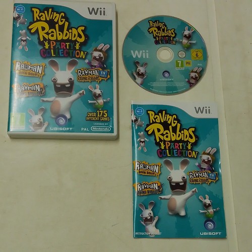Rayman Raving Rabbids Party Collection Wii Games Bundle | eBay