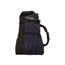 L.L. Bean Freeport Maine Blue and Navy Vintage Full Zip Canvas Ski Bag