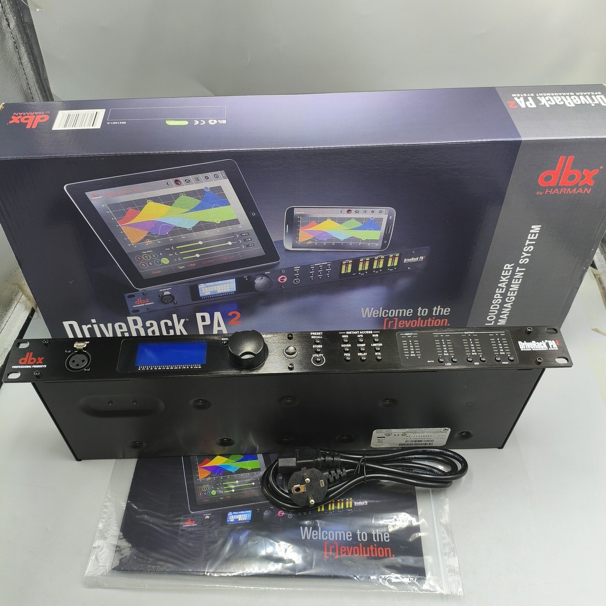 dbx DriveRack PA2 Complete Loudspeaker Management System for