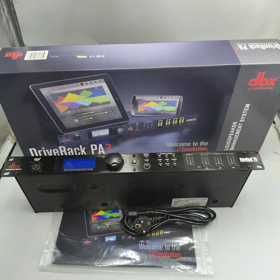 NEW DBX DriveRack PA2 Complete Loudspeaker Management System PA 2