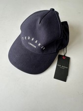 Navy ted baker baseball cap new bnwt small to medium