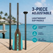 Nautica Adjustable SUP Paddle For Paddle Board, 3 Piece, Lightweight Aluminum
