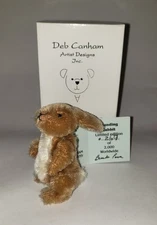 Brenda Power Collection Standing Rabbit Deb Canham Artist Designs Mohair COA Box