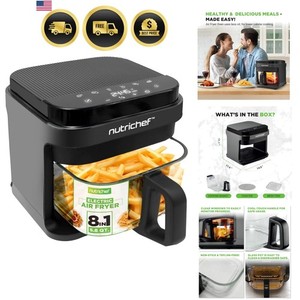 Air Apéritif 5.8 Affichage numérique tactile de grande capacité Quart Modes de cuisson préréglés
