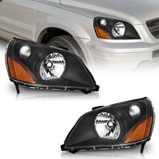 Pair Headlights Assembly For 2003 2004 2005 Honda Pilot Headlamps Wo Bulbs