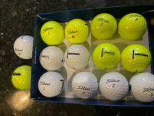  MIX COLOR TITLEIST TOUR SOFT 5A - 1 DOZ  extra. BEST ON EBAY- NO WATER BALLS