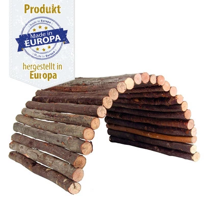 Weidenbrücke aus Naturholz - 50 x 30 cm - Bild 1 von 4