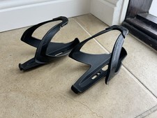 Elite Custom Race Skin bottle cage Pair Black Race Bike Mountain Bicycle