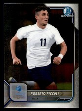 Roberto Piccoli Topps Bowman Chrome Under 21 ...