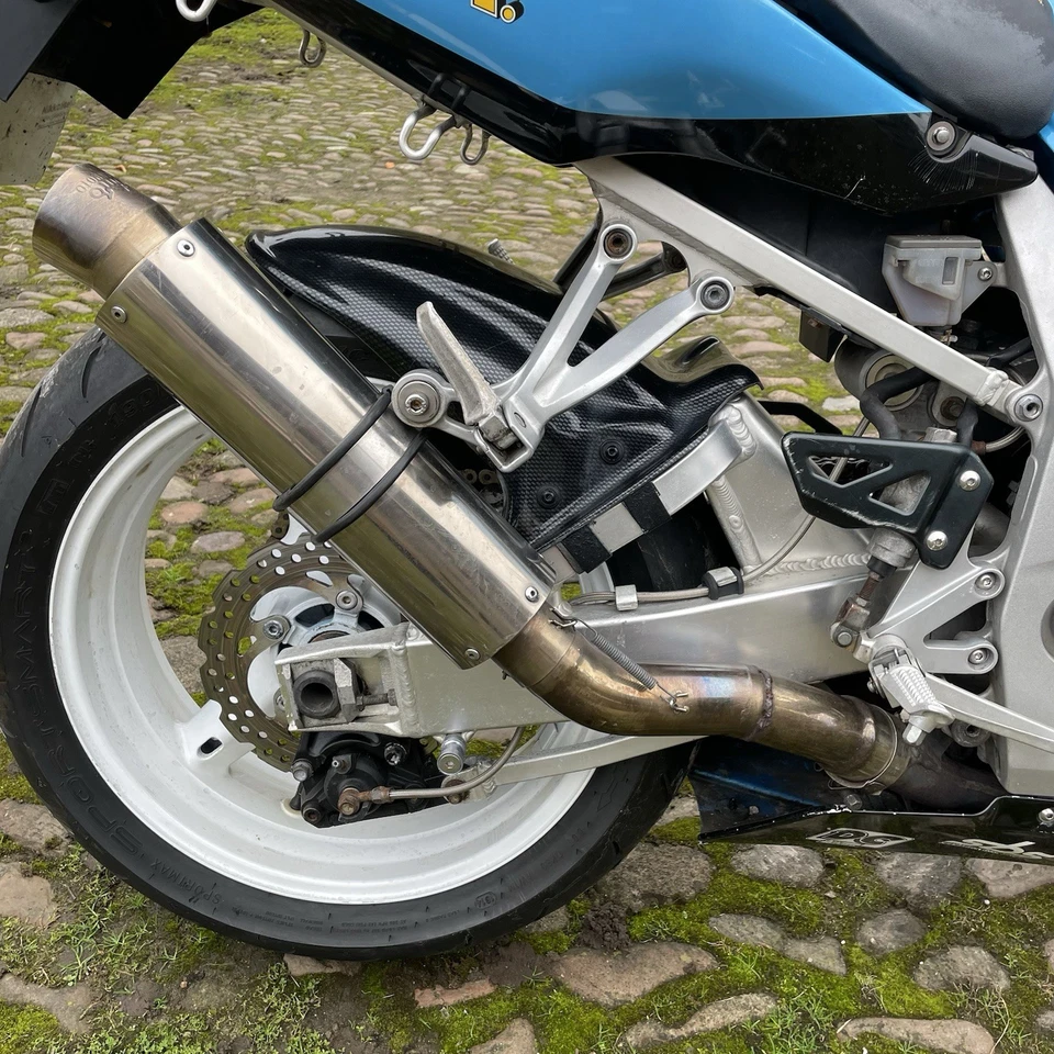 Silenciador de lata de escape Danmoto 2000-2003 Suzuki GSX-R 750 K1 K2 K3 Foto 2 de 4