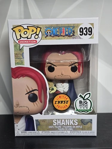 Funko Pop! Vinyl Shanks #939 Chase Edition One Piece Big Apple Exclusive Figure