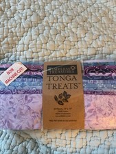 Timeless Treasures Tonga Treats Magic 40 10” X 10” Pieces New
