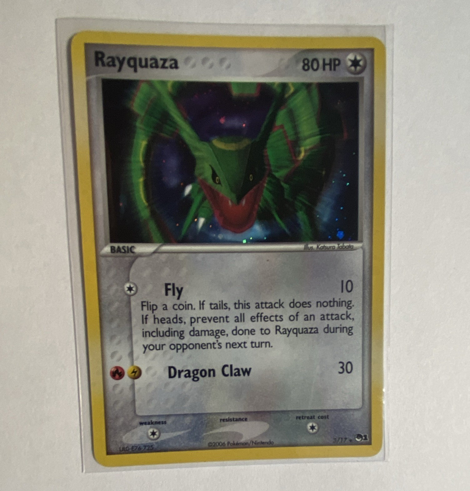 Pokemon TCG Rayquaza Holo Promo #3 Pokemon Promos Holo Promo Card