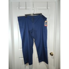 NEW XL Cherokee Unisex Navy Blue Scrub Pants Pockets Drawstring