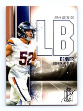#101 2024 Topps Signature Class BRONZE ] Jonah Elliss RC Broncos