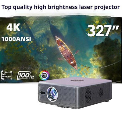 Laser projector 4k fully enclosed optical machine daytime projector