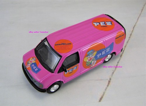 GMC Savanna 1996-2002 furgoneta camión de reparto caramelo payaso piloto real escala 1/64 G - Imagen 6 de 8