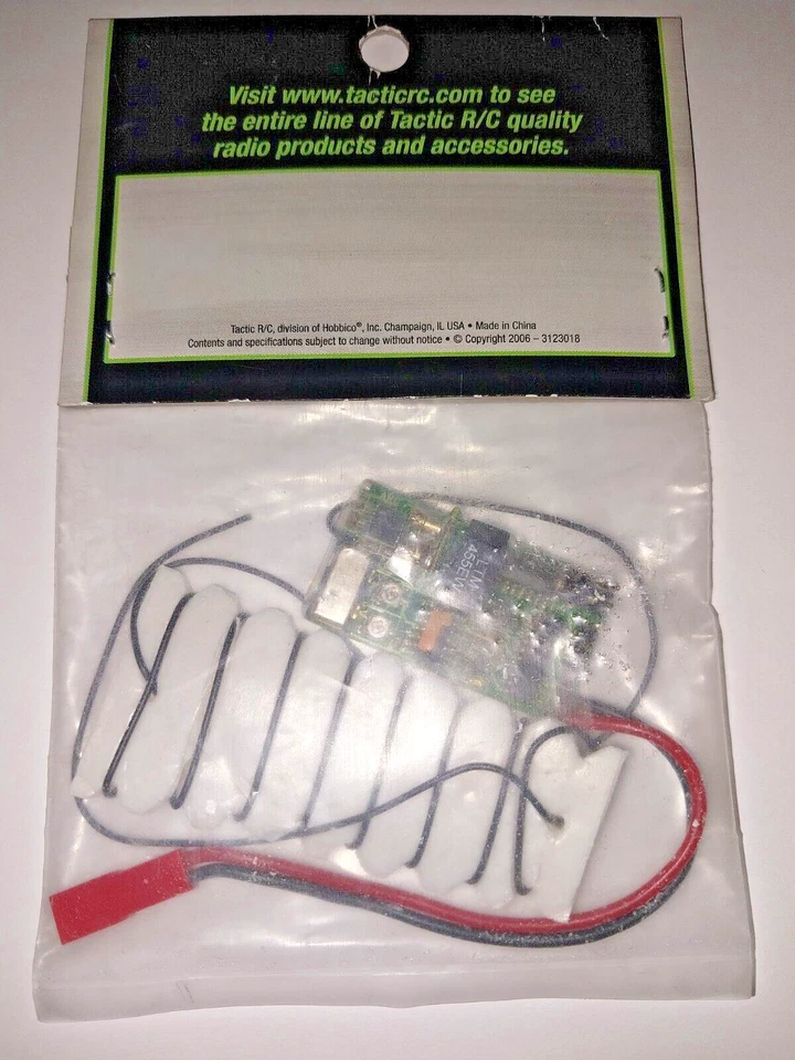 Tactic RC TACM9100 TCB100 E-Board RX / ESC / GYRO for Heli-Max Axe EZ Heli - Image 3 of 3