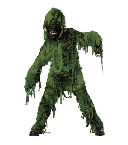 Sumpfmonster Kinder Halloween Kostüm Größe XL 12/14