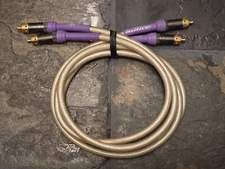 Audiophile High-End Lattice Interconnects RCA-RCA - 3ft long - BARGAIN!!!