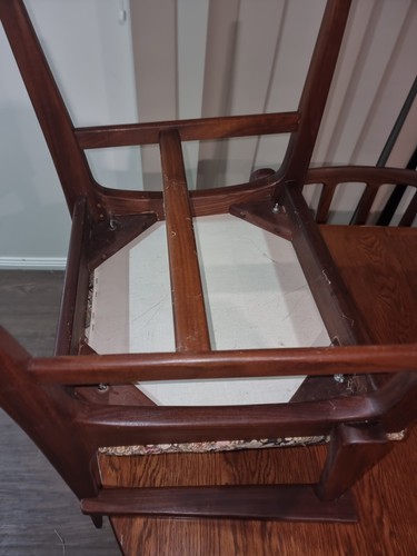 VINTAGE MID CENTURY JOHN HERBERT FOR YOUNGER AFROMOSIA DINING CHAIRS - Picture 9 of 14