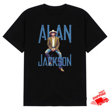 Alan Jackson The Tour Tour Album Black Unisex All Size T-shirt TR053