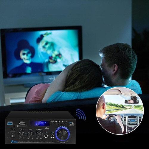 HiFi-Verstärker AK45 Mini Bluetooth Stereo-Audioverstärker Receiver 2 Kanäle - Bild 8 von 10