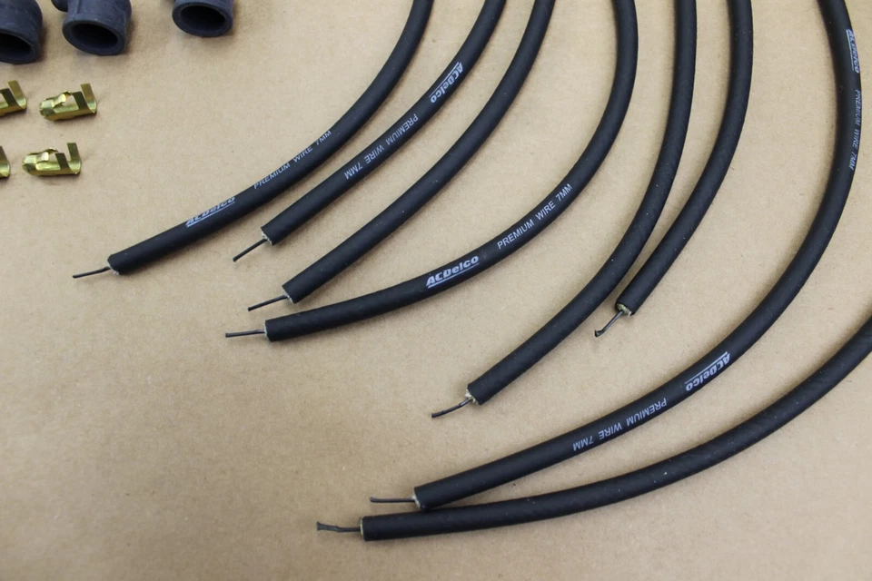 Juego de cables de bujía 538C genuinos ACDelco para Pontiac Tempest 1964-1967 5,3 L V8 Foto 4 de 4