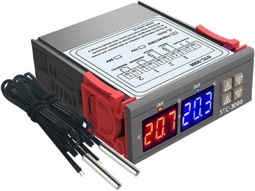 STC-3008 Display Digital Temperature Thermostat Controller Dual NTC Probe Sensor - Picture 15 of 15