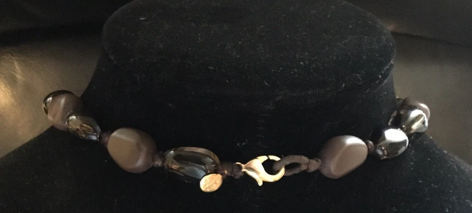 Collar de cuarzo ahumado amargo Alexis Foto 3 de 3