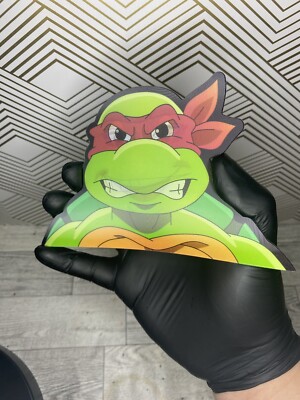 Teenage Mutant Ninja Turtles 3D Lenticular Motion Car Sticker Decal Peeker