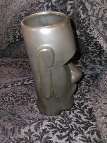 Vintage Tiki Mug OMC Otagiri Japan Moai Hawaiian Tahitian Easter Island - Picture 2 of 5