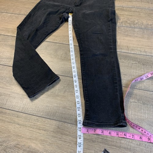Levis Womens 311 Shaping Skinny Jeans Size 32 Gray Black Stretch Denim 26.5 B3 - Picture 18 of 24
