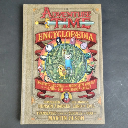 “The Adventure Time Encyclopedia" Signed by Author Martin Olson & Olivia Olson